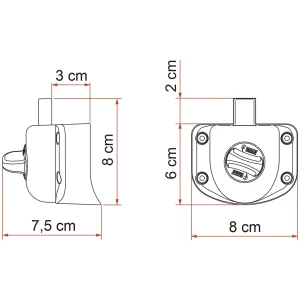 Fiamma Safe Door Guardian Ducato >06 <09
