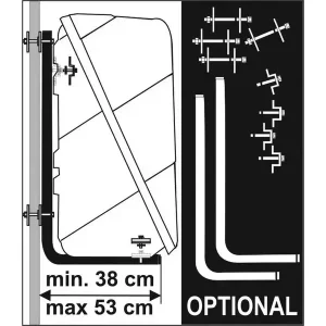 Fiamma Kit Wall Box