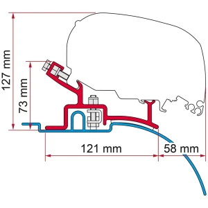 Fiamma Kit Ducato/Jumper/Boxer <06