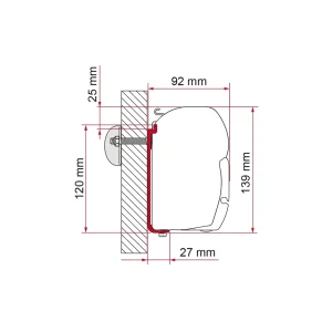 Fiamma Adapter AS 300