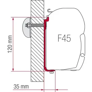 Fiamma Adapter AS 400