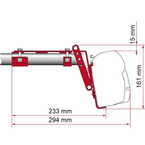 Fiamma Kit Roof Rail