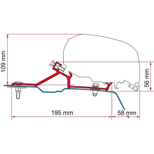 Fiamma Kit Renault Master H2 >10