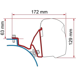 Fiamma Kit VWT5/T6 California (F43)
