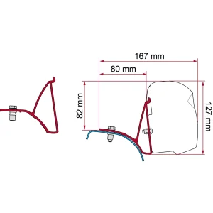 Fiamma Kit Trafic/Vivaro/Primastar (F43)