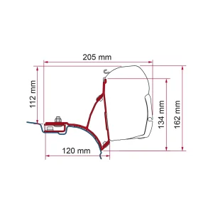 Fiamma Kit VW T5/T6 T/Multivan DB (F45)