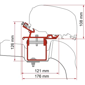 Fiamma Kit VW Crafter H3 - Deep Black