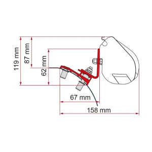 Fiamma Kit PSA - LHD + RHD DB