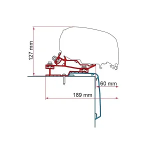 Fiamma Adapter Rapido C Line 340